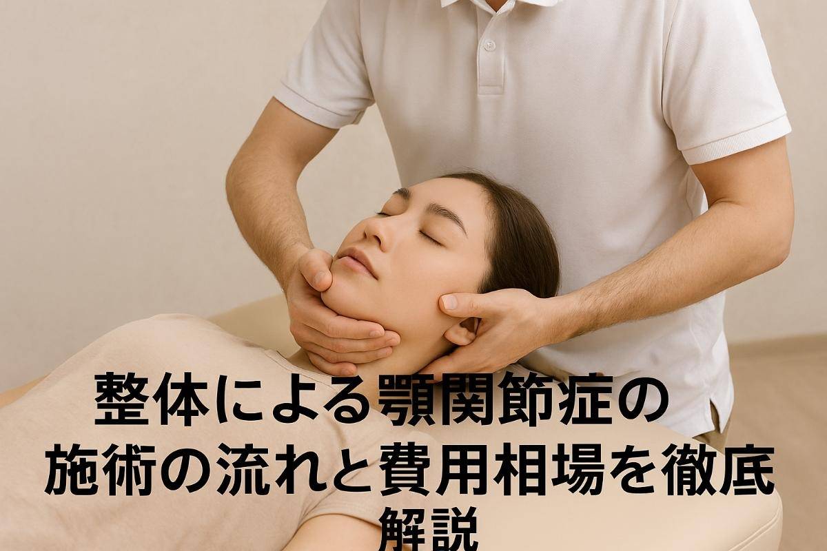 整体による顎関節症の施術の流れと費用相場を徹底解説
